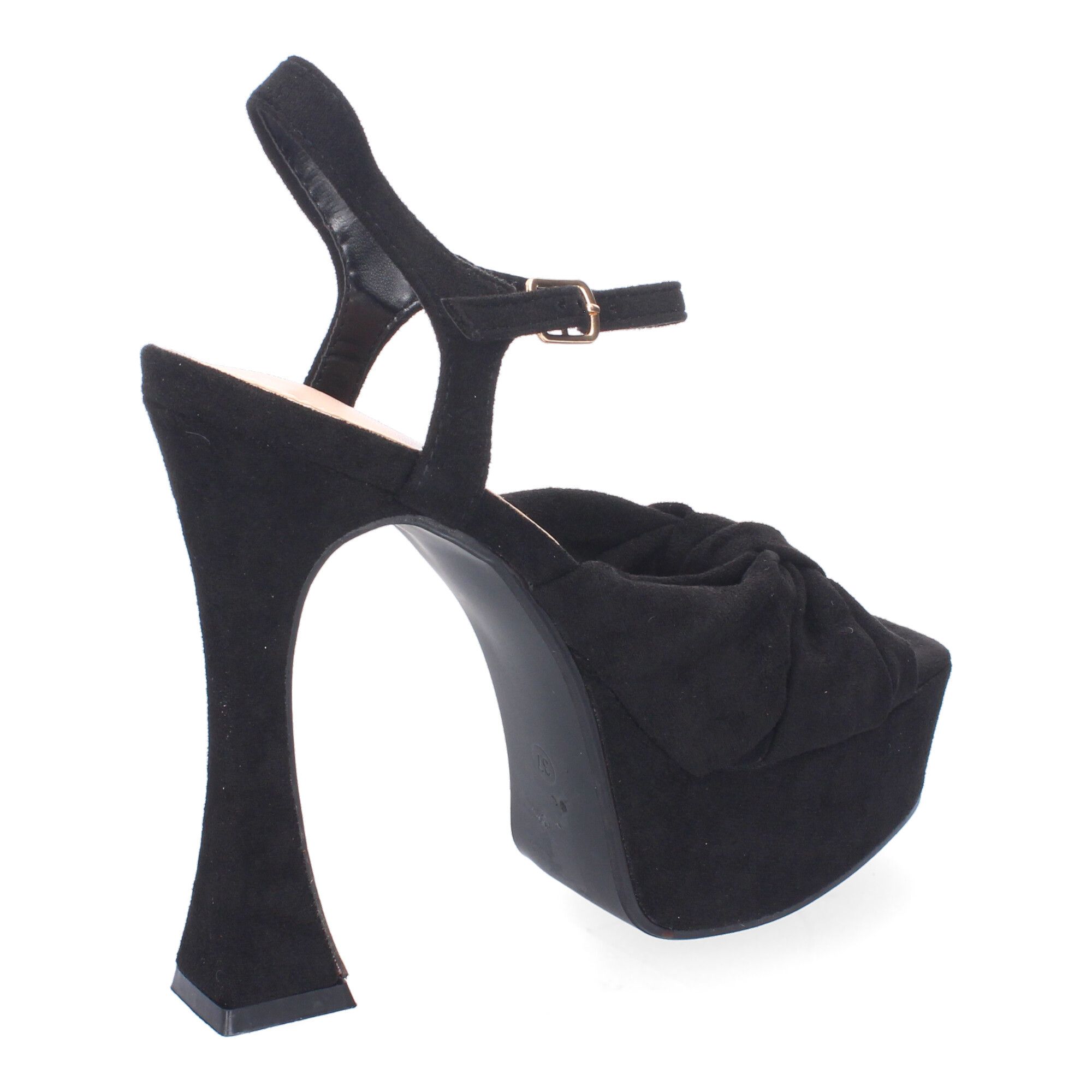 Sandalias Cayetana Negro - Imagen 4