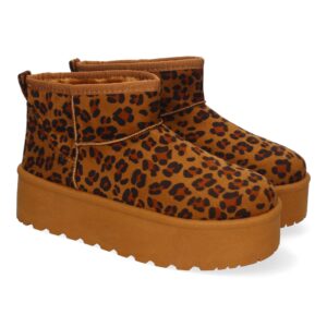 Botines Adela Leopardo