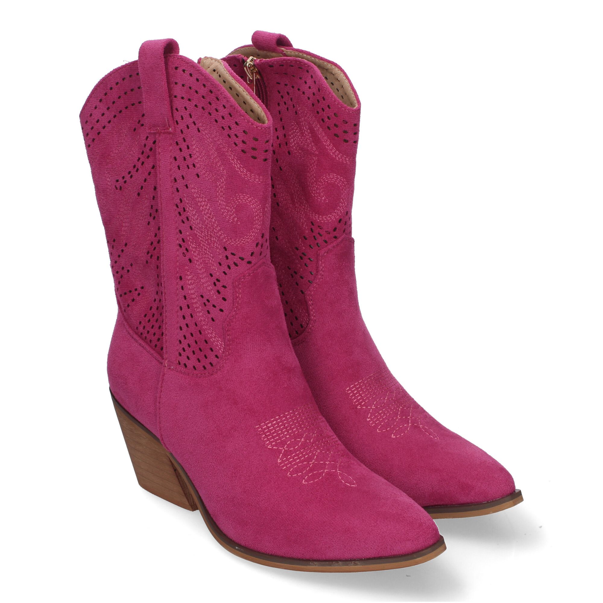 Botines Wendy Fucsia