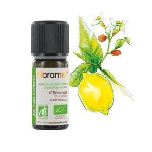 Aceite esencial de Limon destilado (citrus lemon) Florame