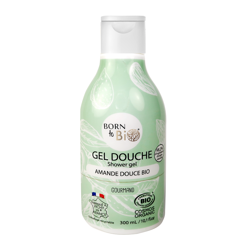 Gel de Ducha Ecologico de Almendra Dulce Born to Bio 300 ml