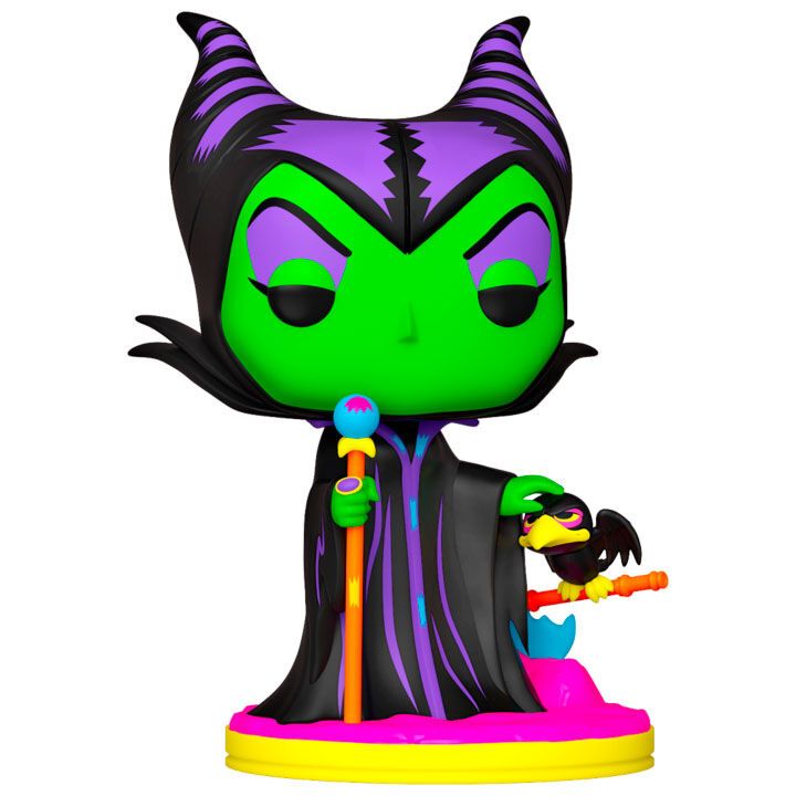 Funko POP Disney Villains Maleficent Black Light Exclusive - Imagen 3
